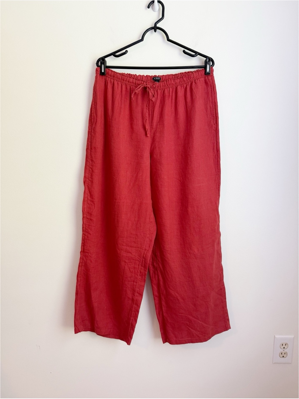 J Crew Soleil Linen Pants, Size L